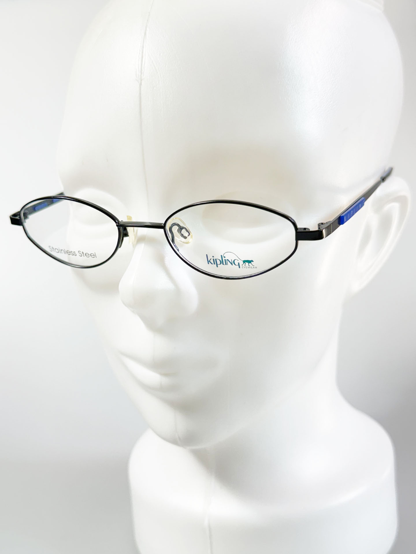 KIPLING Slim Oval Metal Frame Glasses