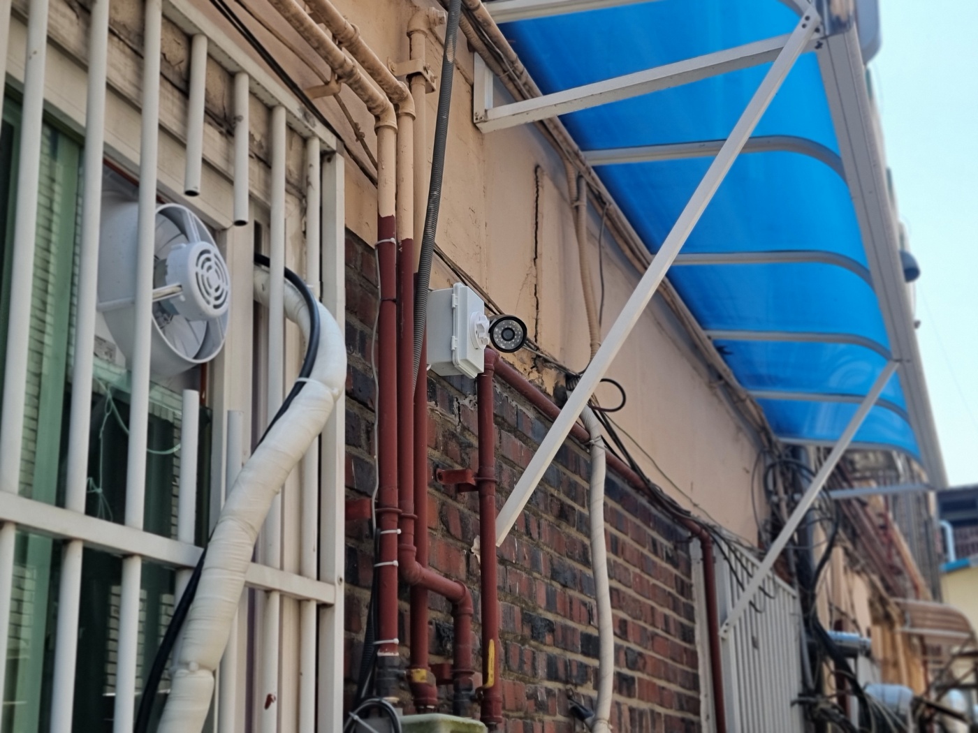 월 요금 0원 렌탈료 없는 완전 무료 CCTV 실외