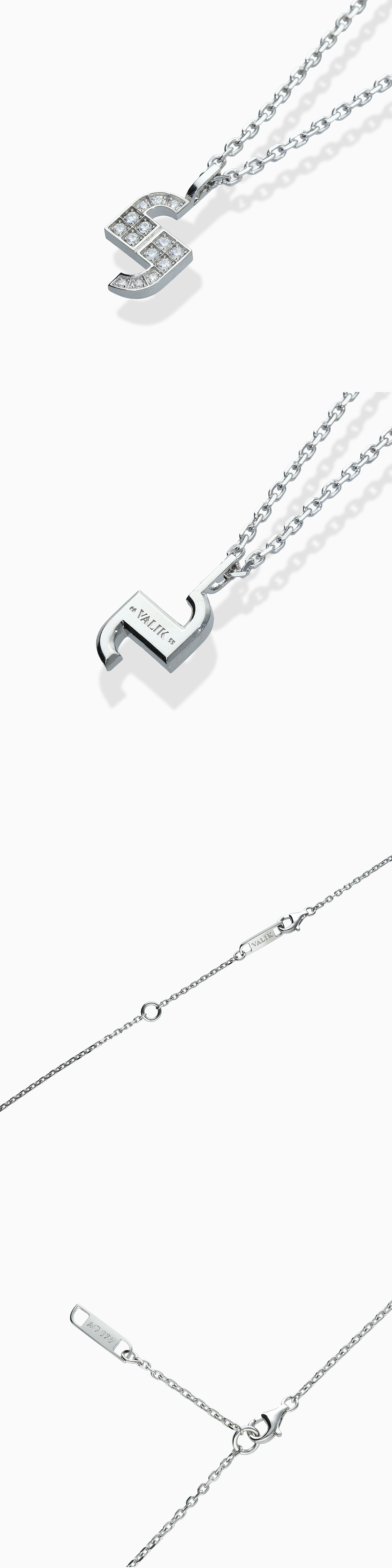 No.02 Signature Pave Necklace