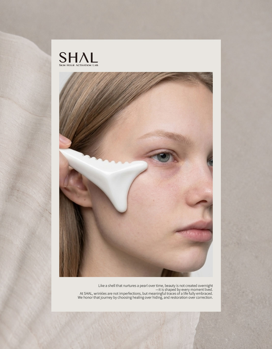 SHAL 도자기괄사