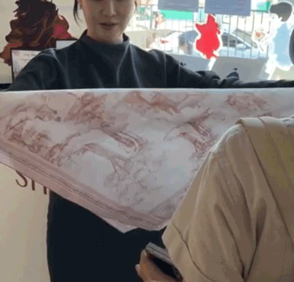 스카프 2종 선물세트