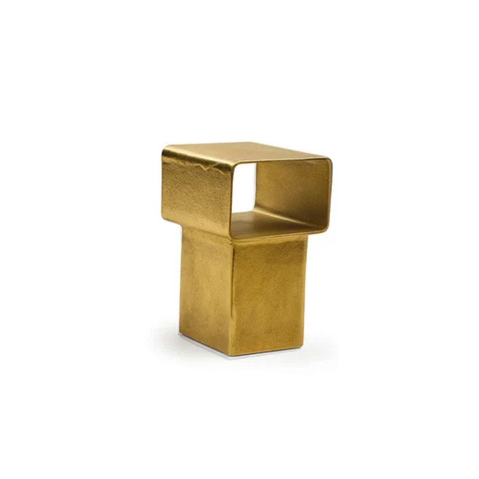키라 43 사이드테이블, 알루미늄 - 골드 / KIRA 43 Side table