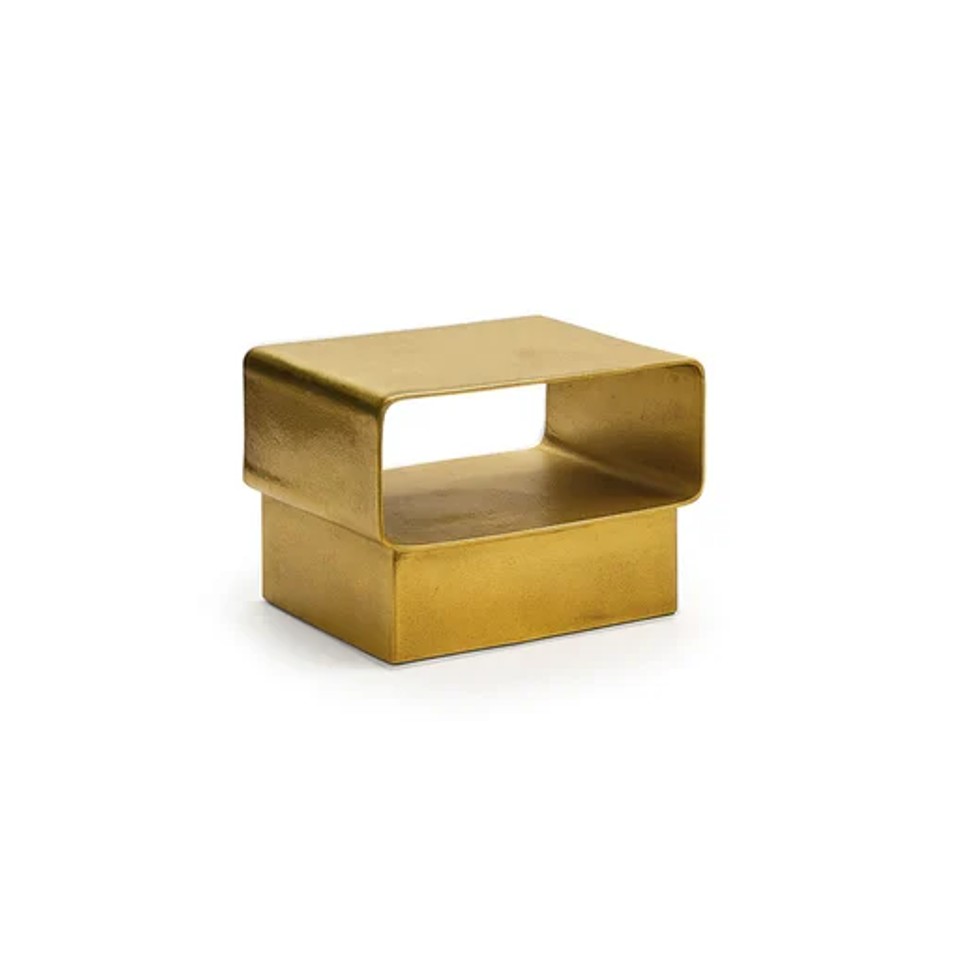 키라 46 사이드테이블, 알루미늄 - 골드 / KIRA 46 Side table 복제