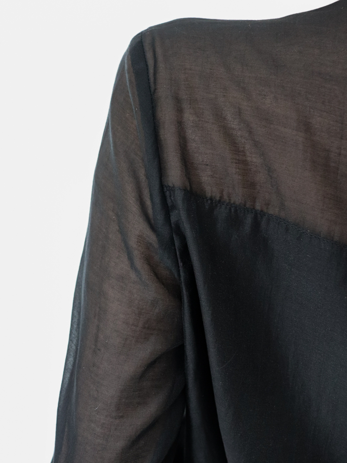 Grace Sheer Blouse_Black