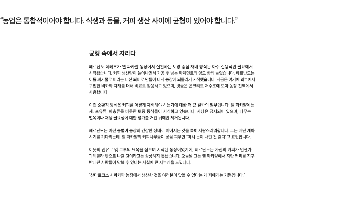 [사전주문] 과테말라 엘 파카얄 250G