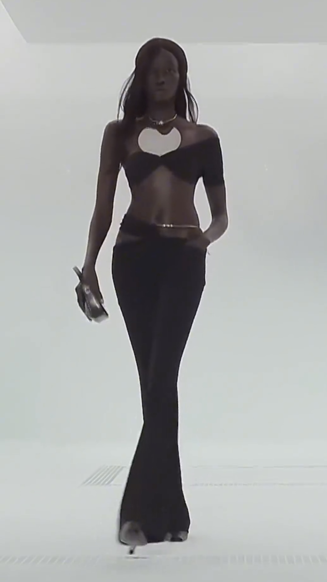 아녹 야이 패션쇼 런웨이 모습