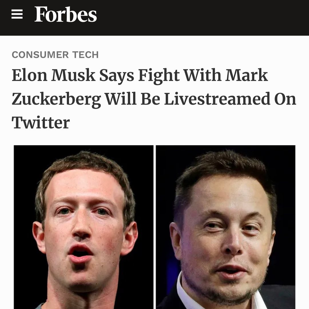 일론 머스크 vs 마크 저커버그 싸움 트위터 생중계 🎥 : 데패뉴 | 장소추천