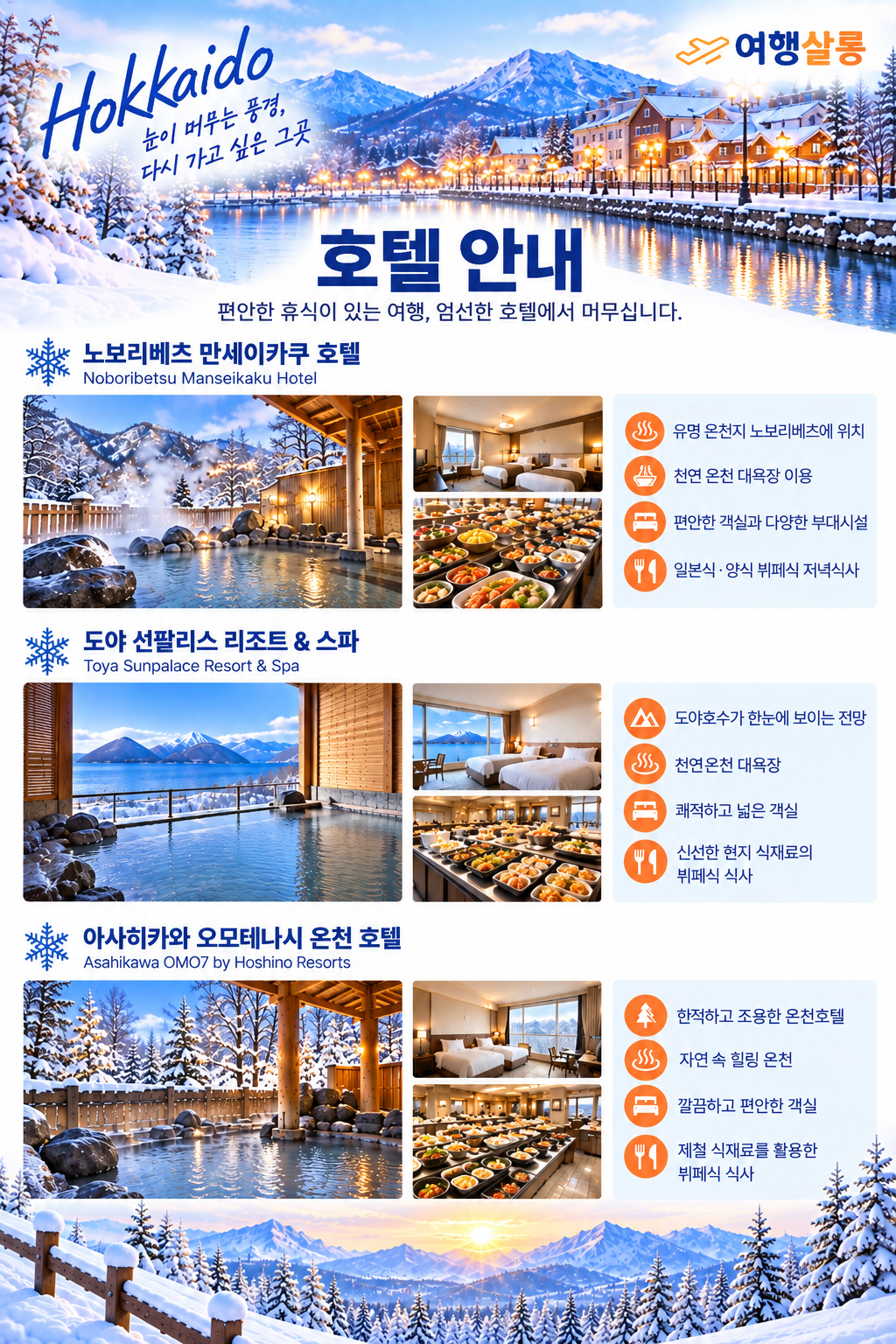 실속 북해도 1대게뷔페+샤브샤브 특식+ 주류무제한 + 마유크림+발파스
