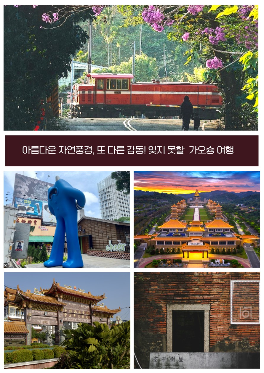 타이페이IN 가오슝OUT 노쇼핑 101타워 야시장 아리산 두지역관광
