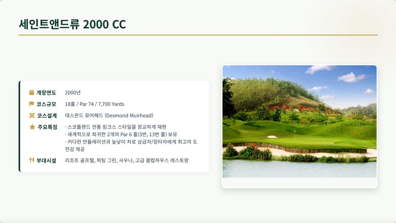 파타야골프 특가 3색골프 시내숙박