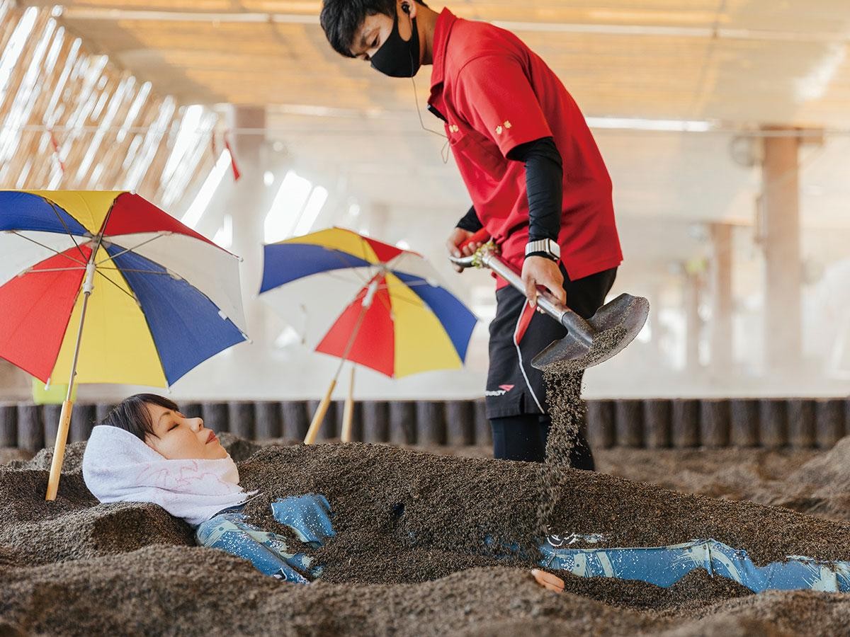 남큐슈 가고시마 이브스키모래찜질 사쿠라지마 온천여행