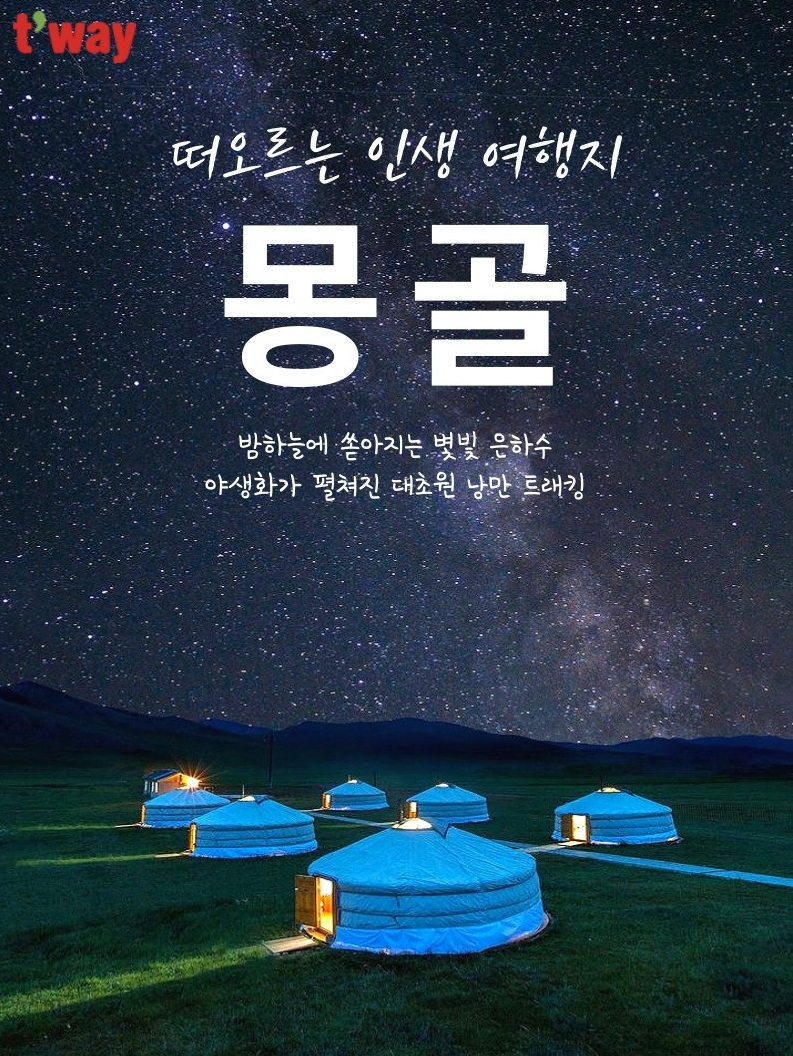몽골#고품격#노팁#노옵션#노쇼핑#테를지#울란바토르#VIP럭셔리게르