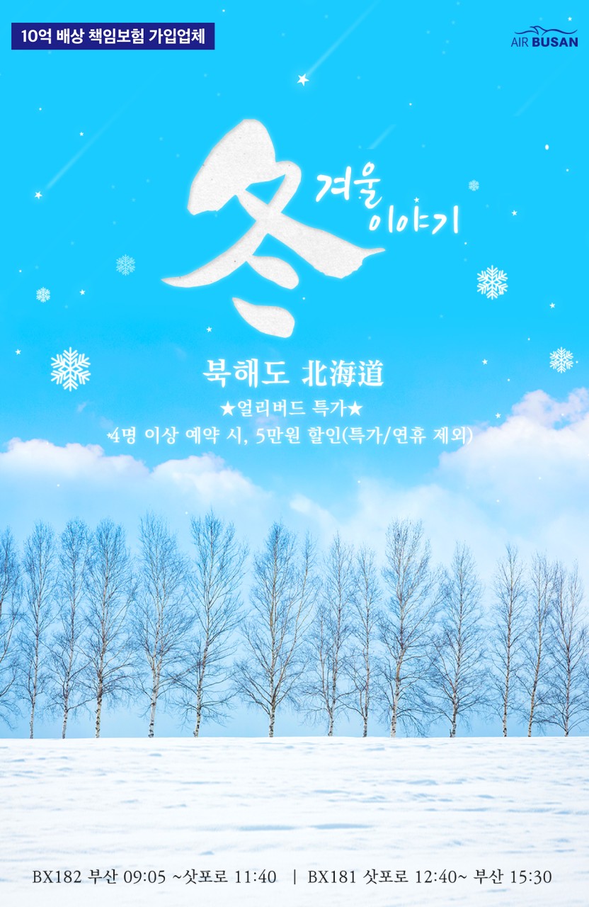 북해도 실속vs품격 비에이 겨울왕국 얼리버드특가 노보리베츠 삿포로 도야 오타루
