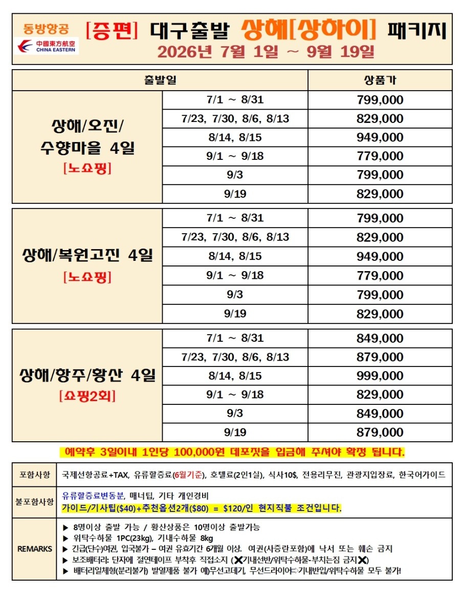 상해 오진 수향마을 vs 복원고진 vs 항주 황산