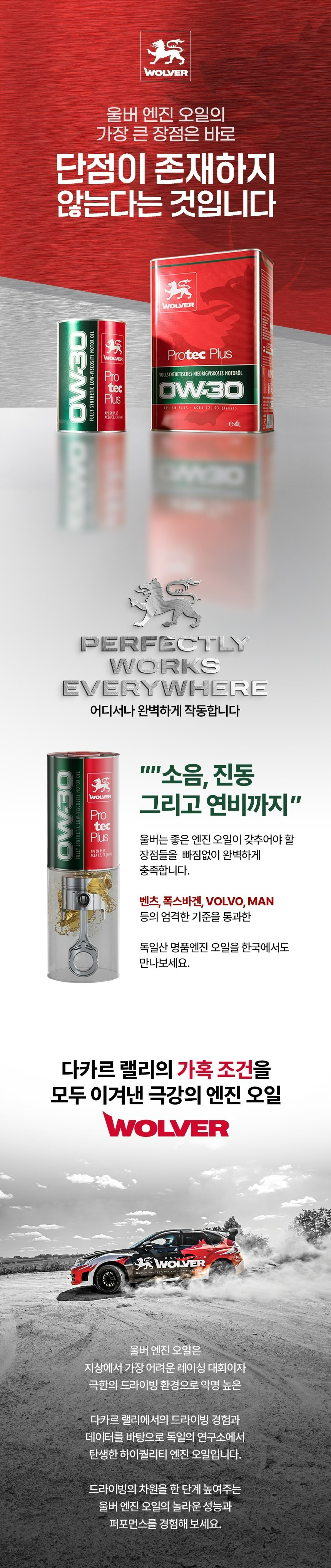 [공식 수입원] Wolver HighTec Plus C5 C6 0W20 / 울버 하이텍 플러스 C5 C6 엔진오일 - 1리터 ...