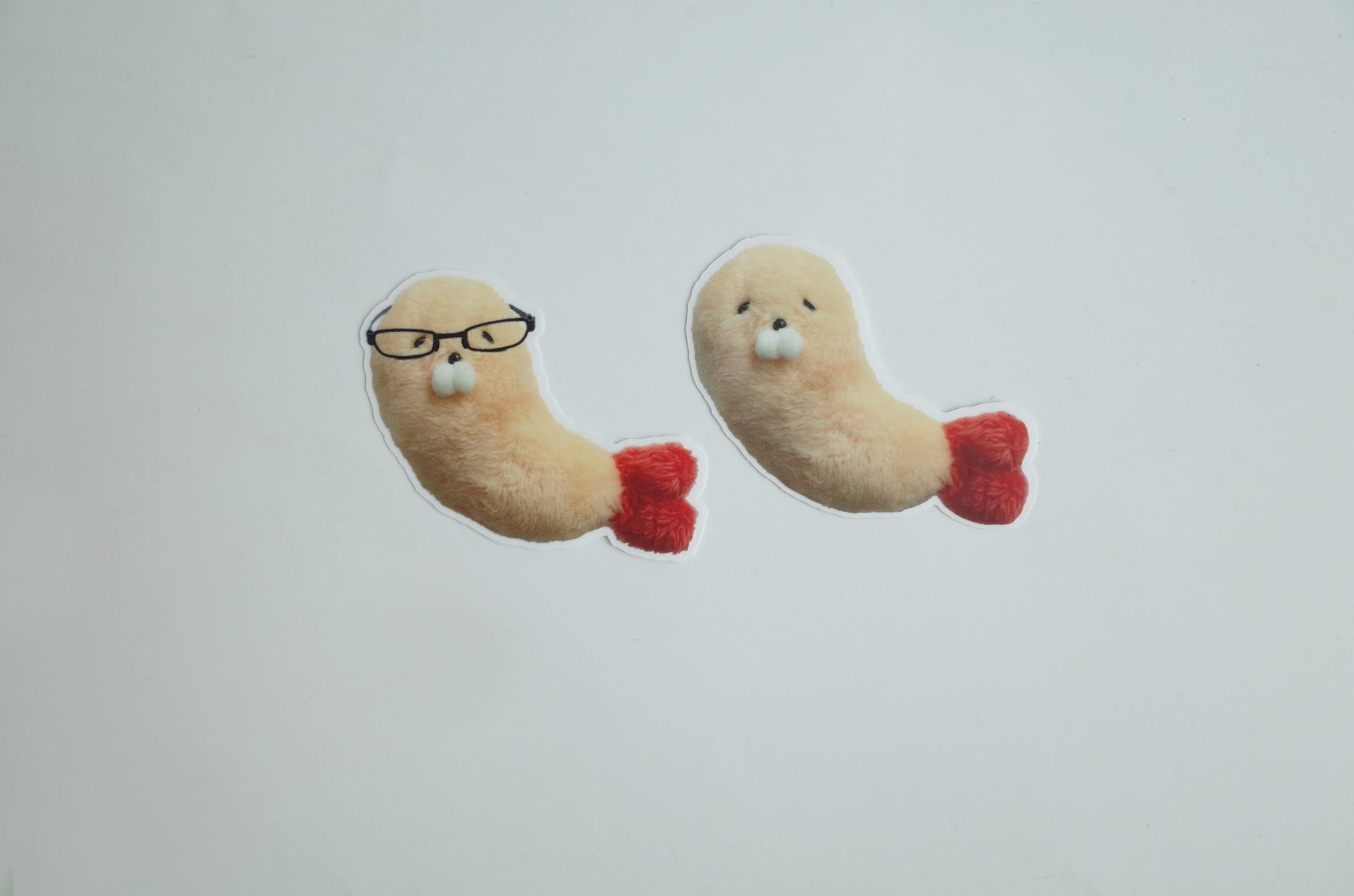 새범이 조각스티커 (2종)