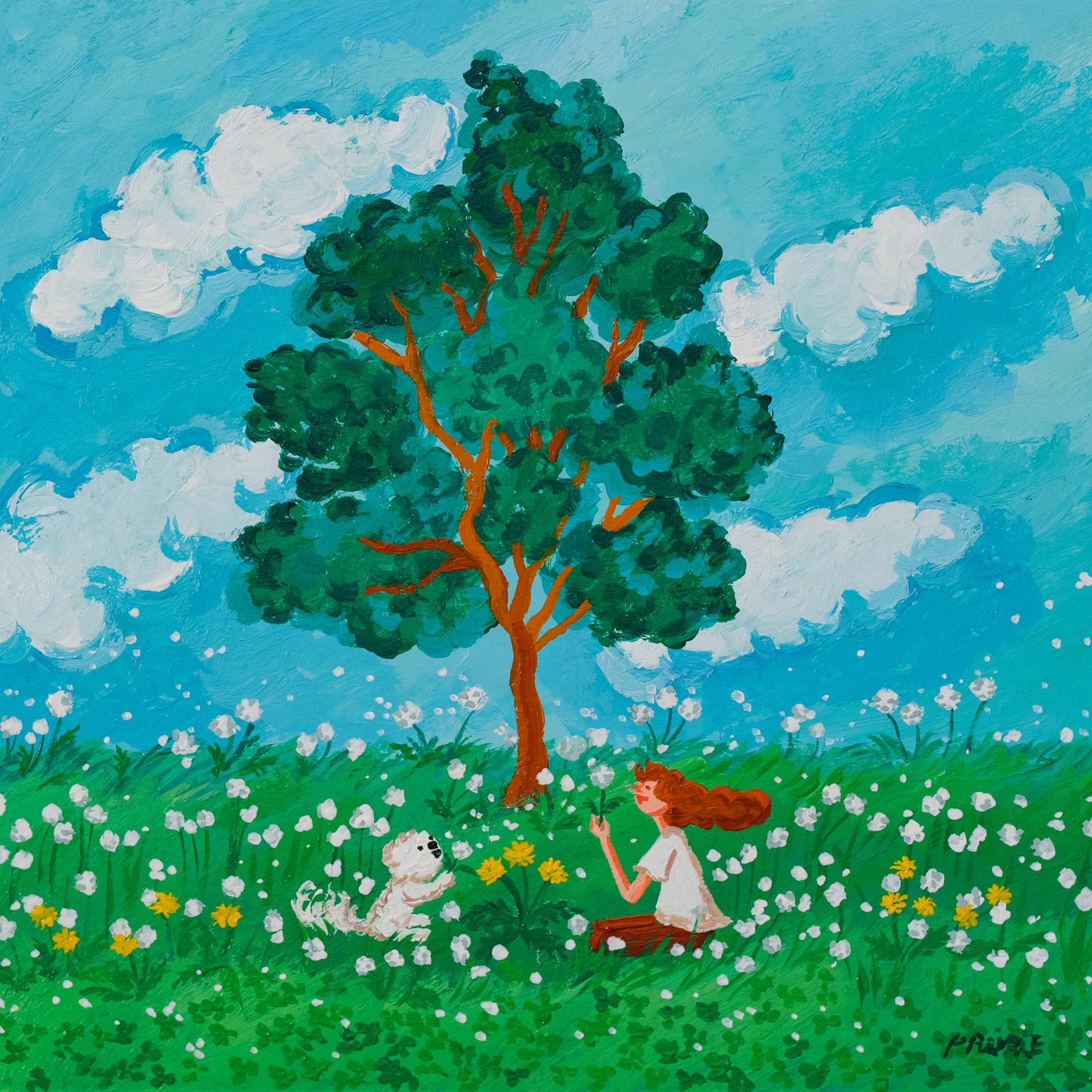민들레 홀씨가 흩날리던 날 / Dandelions in the Breeze