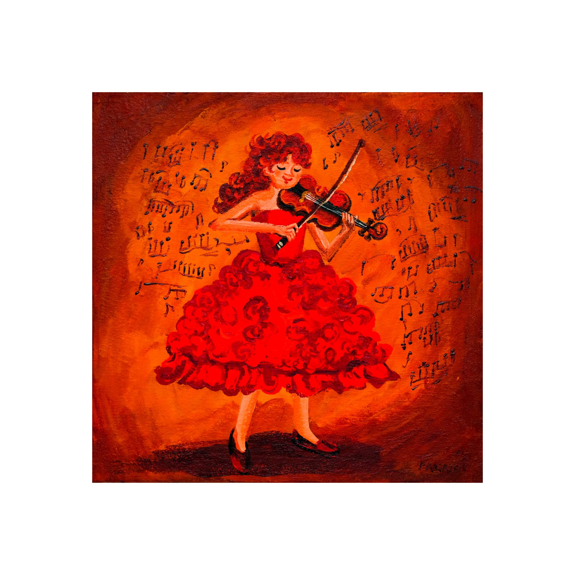바이올린을 켜는 소녀 / Girl playing the Violin