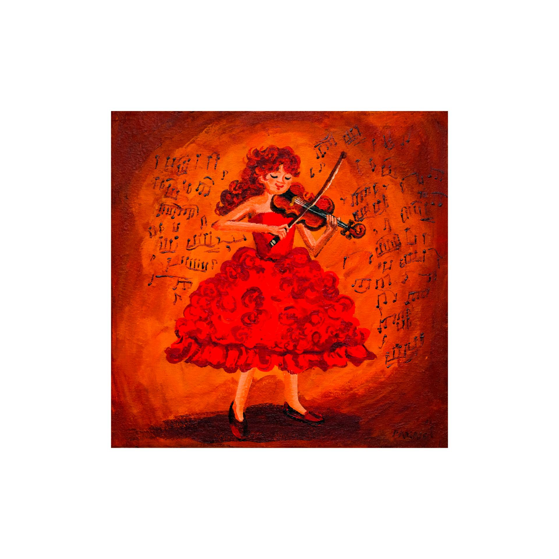 바이올린을 켜는 소녀 / Girl playing the Violin