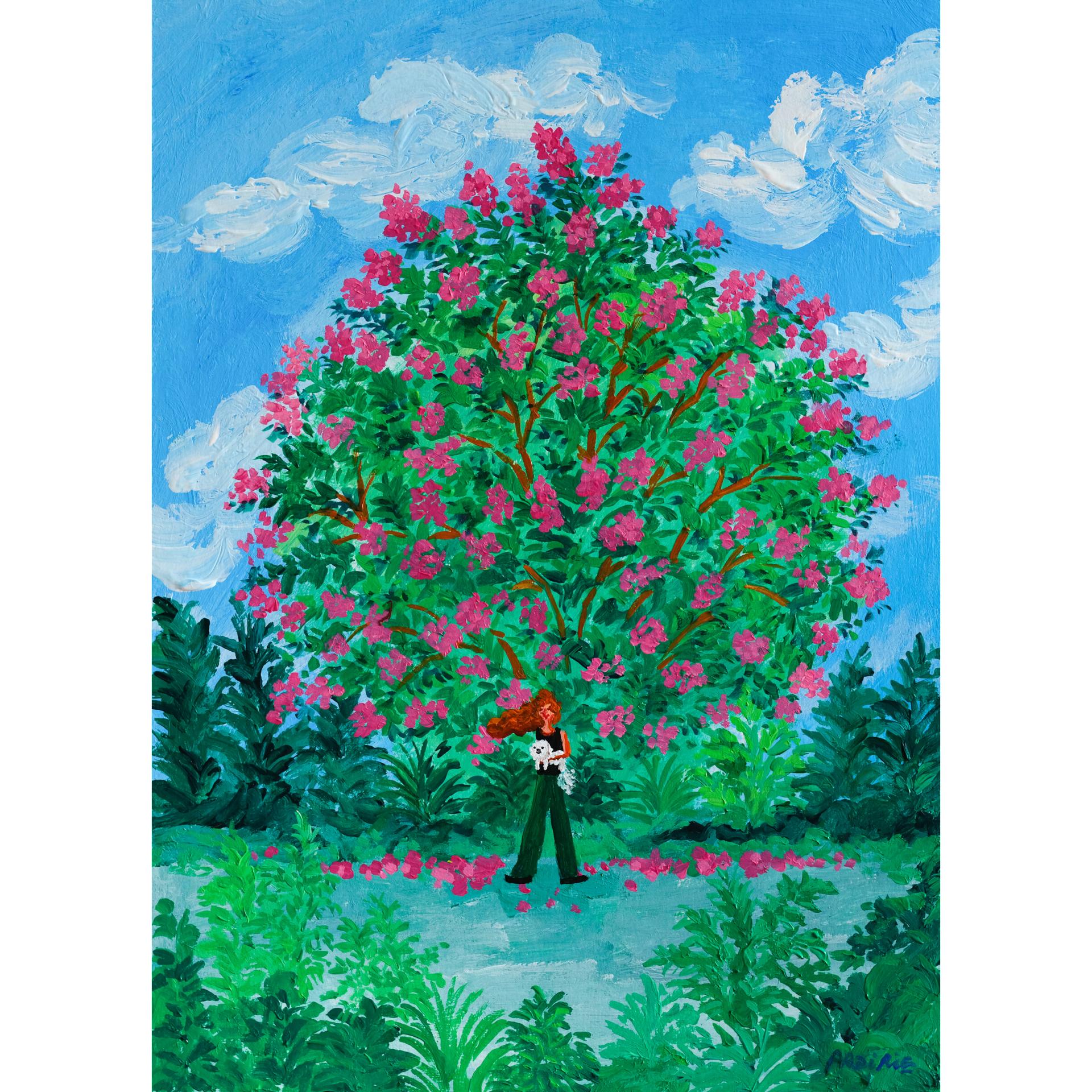 8월의 꽃나무 / The August Flower Tree