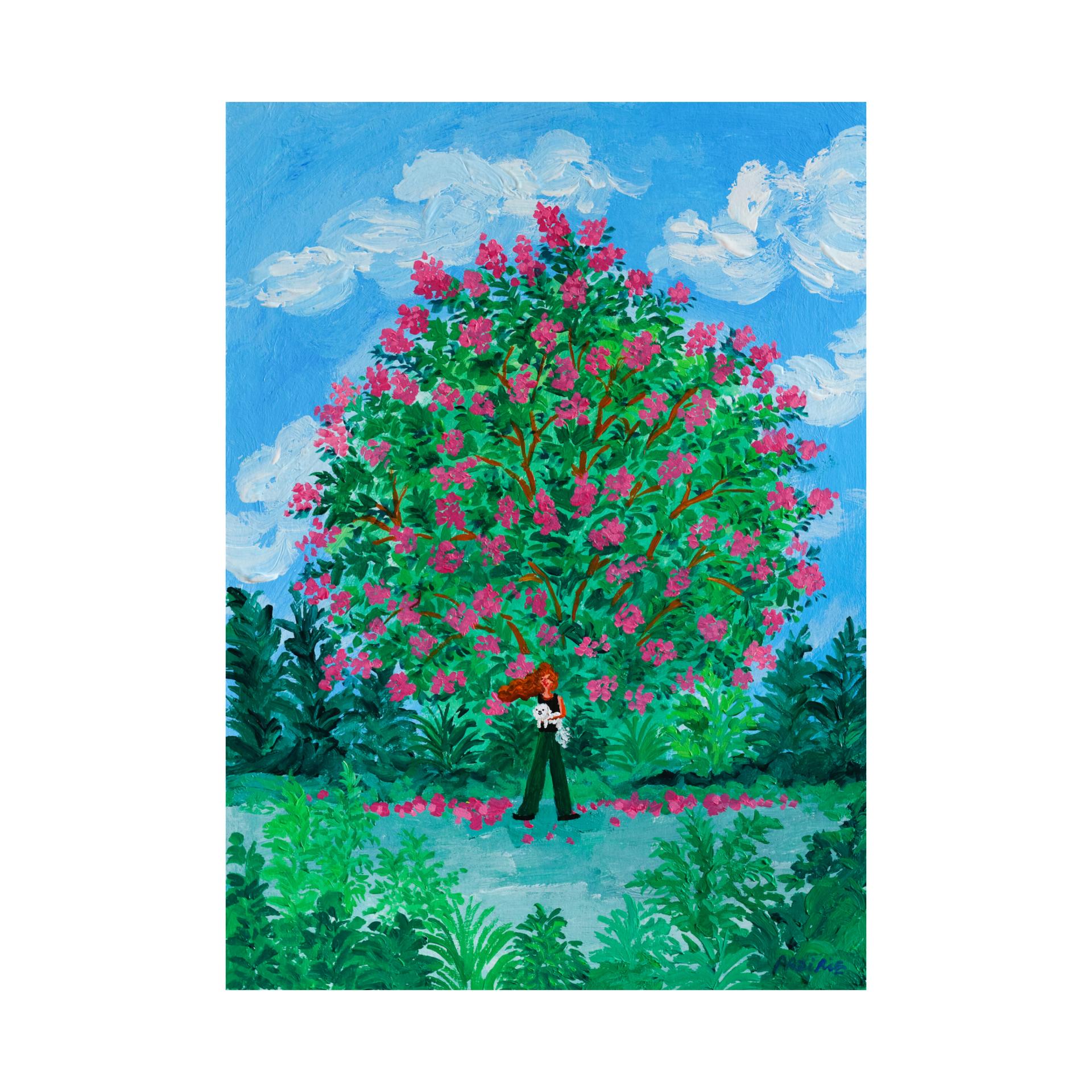 8월의 꽃나무 / The August Flower Tree