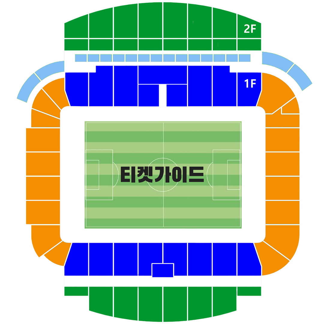 브라이턴 런던 근교 홈경기 26-27시즌 좌석도