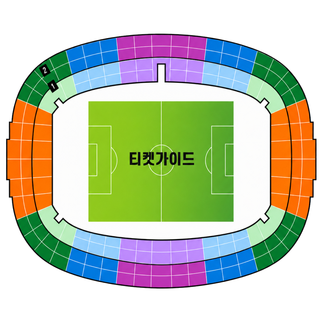 PSG 파리 생제르맹 홈경기 좌석도