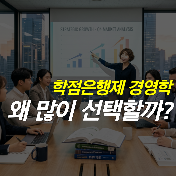 학점은행제 경영학 왜 많이 선택할까?