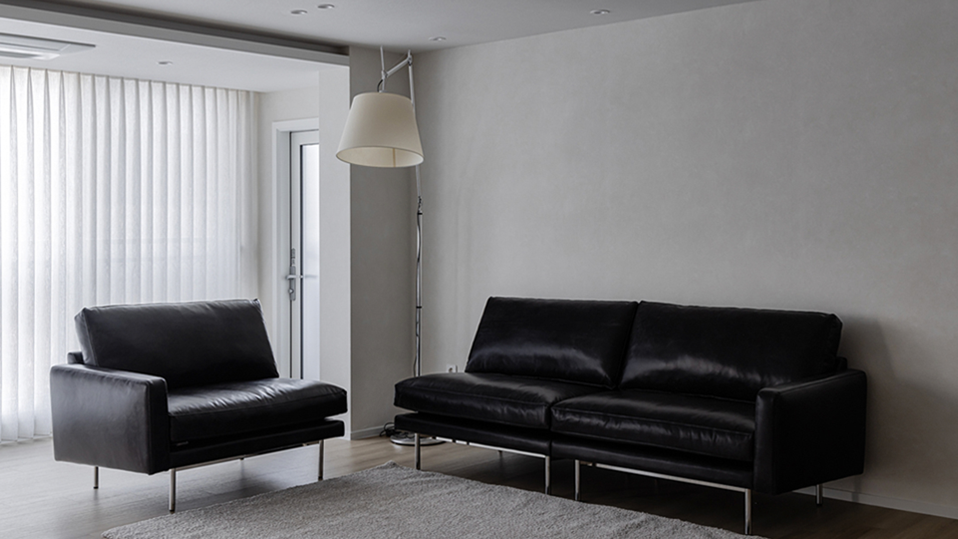 HEI SOFA 2200 3 SEATS (일체형)