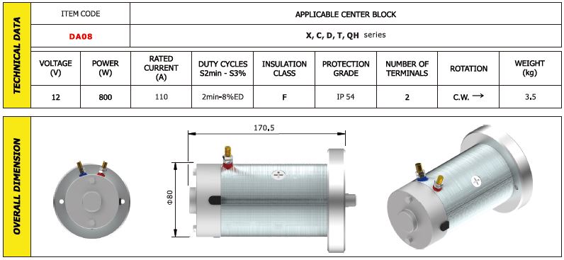 DC Motor : Hydro-Tek Co.,Ltd.-Product-Parts-Hydraulic Parts