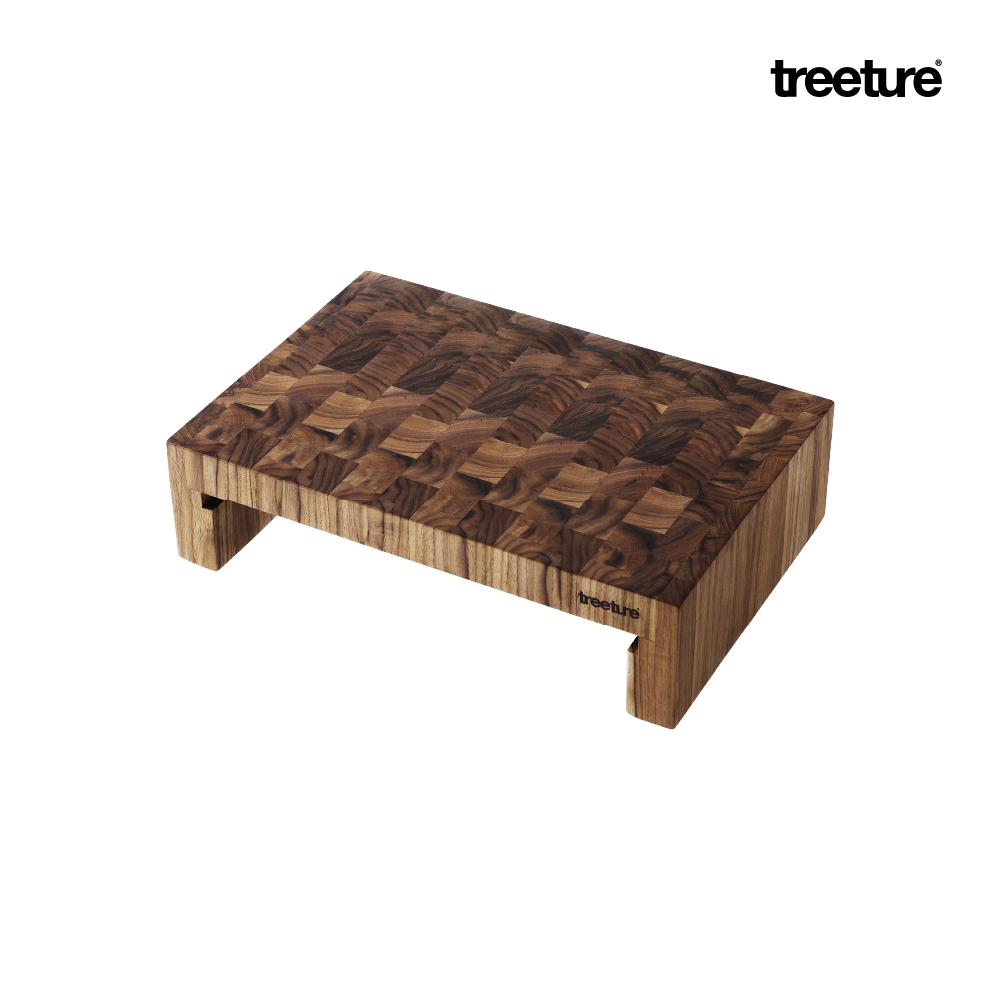 [Treeture] 트리쳐 엔드그레인 티크 도마  슬롯 박스