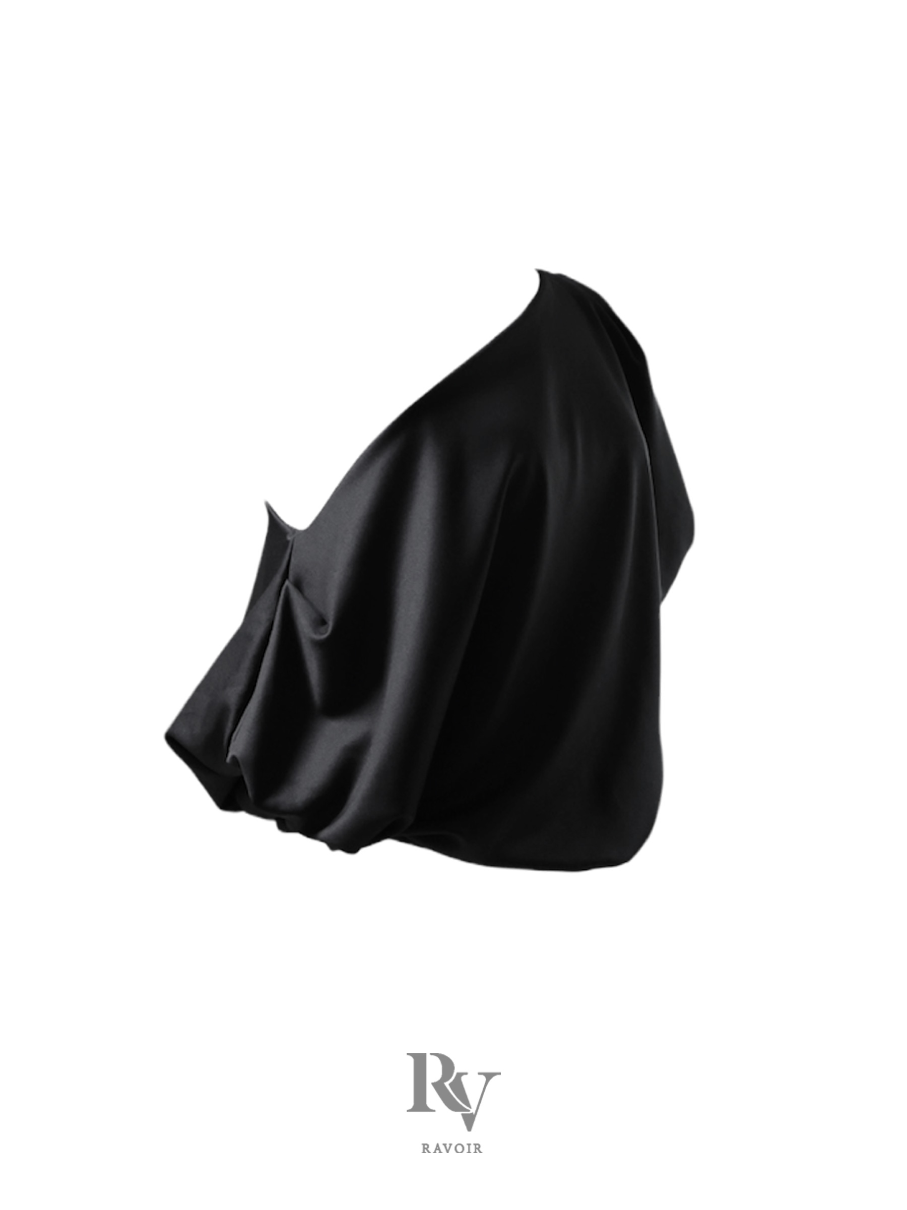 Veil drape top (2colors)