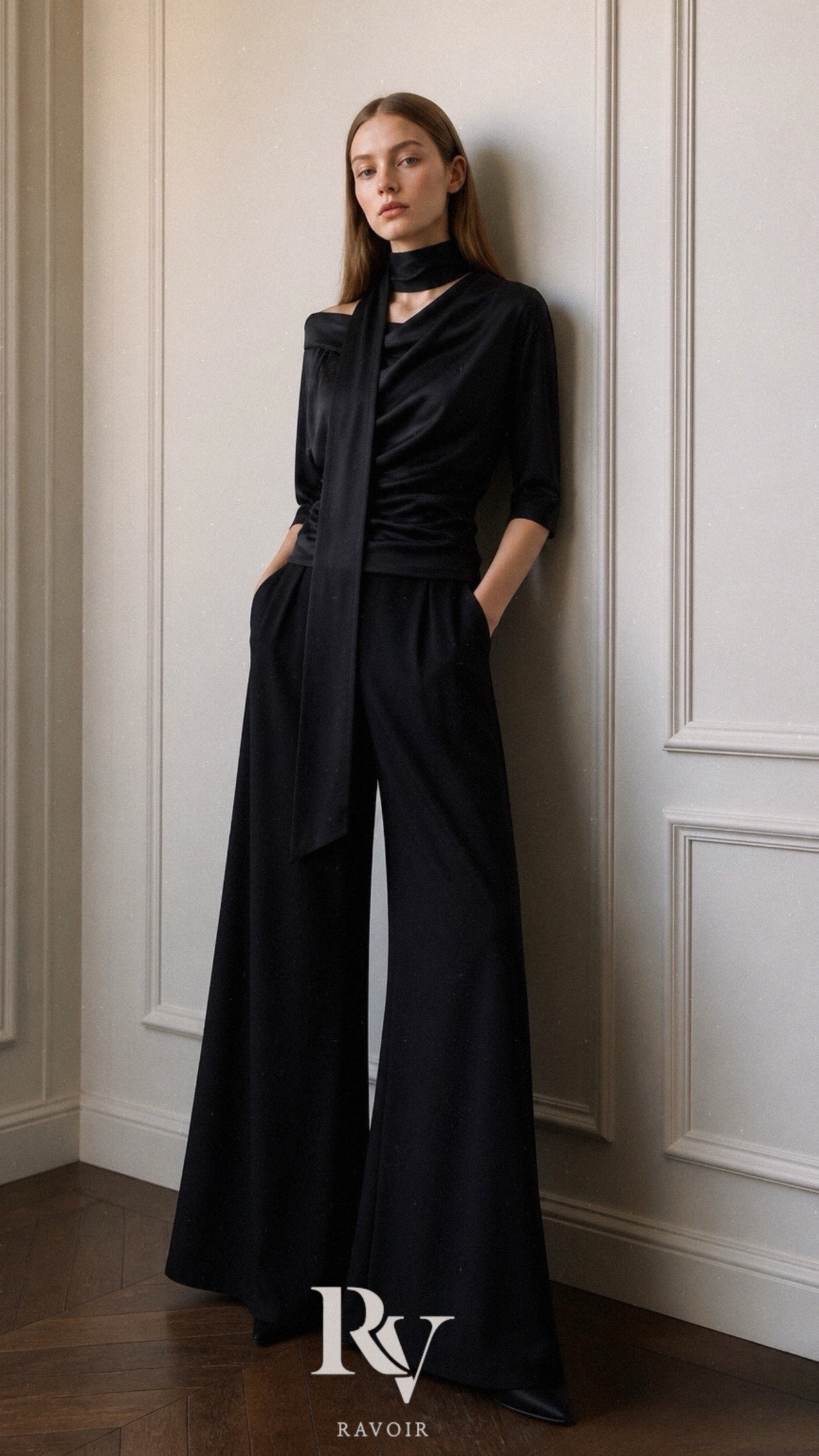 Poise double wide slacks (2colors)