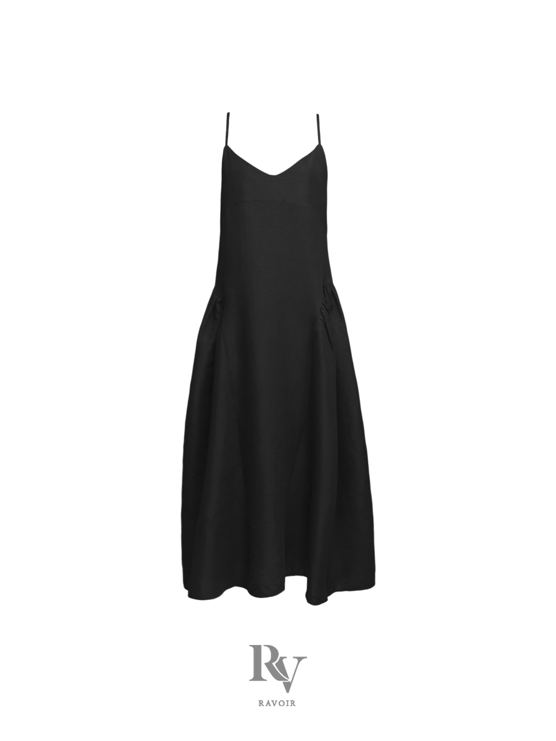 Volume maxi dress