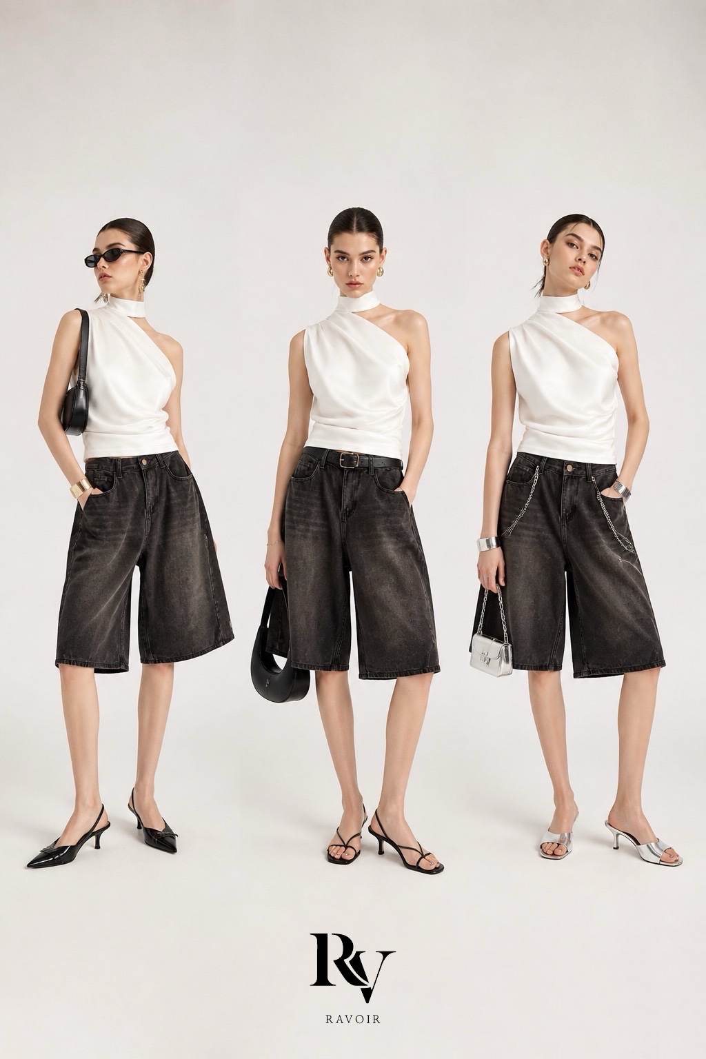 Halo drape top (3colors)