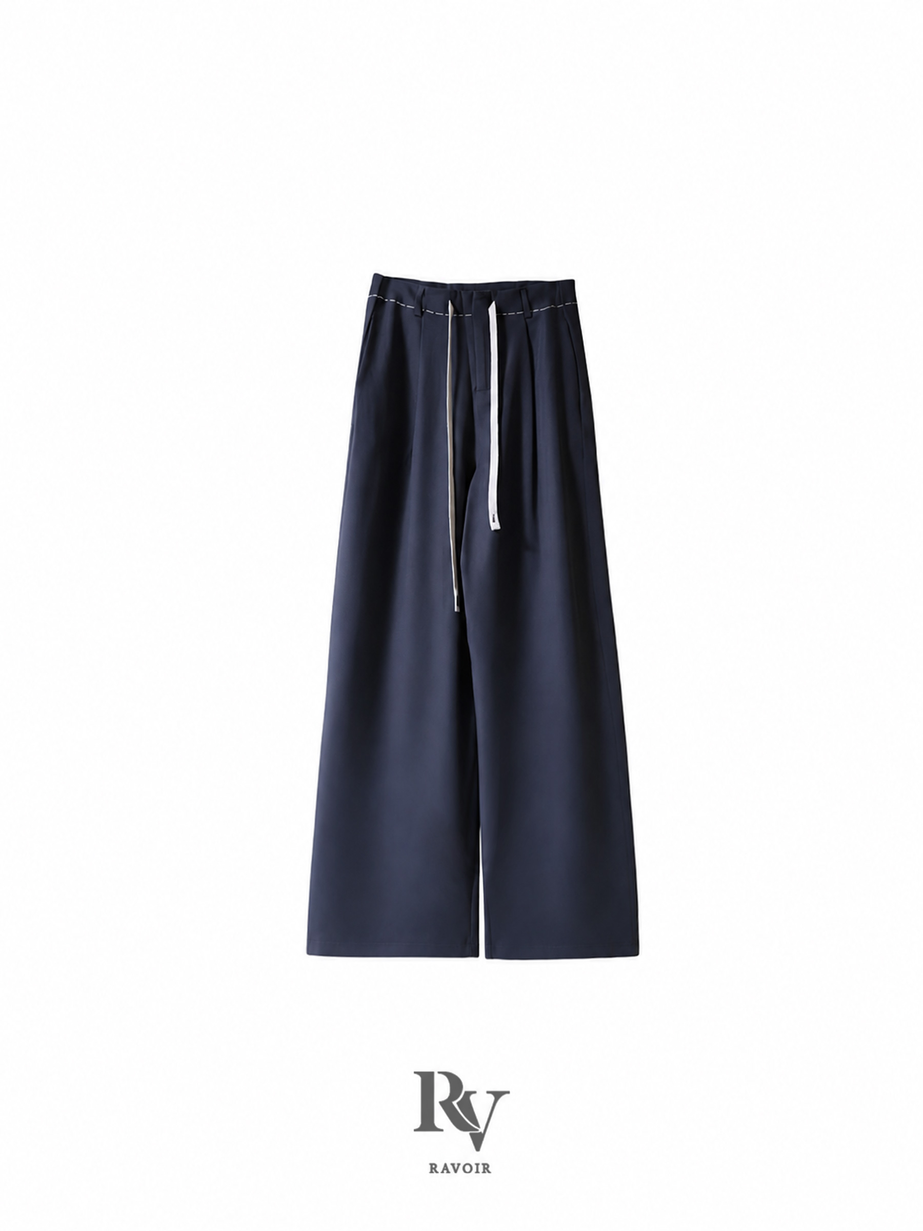 Trace stitch slacks (2colors)