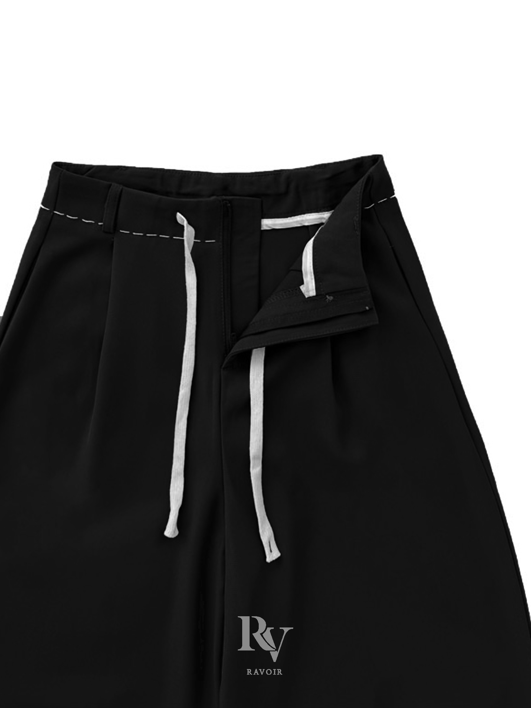 Trace stitch slacks (2colors)