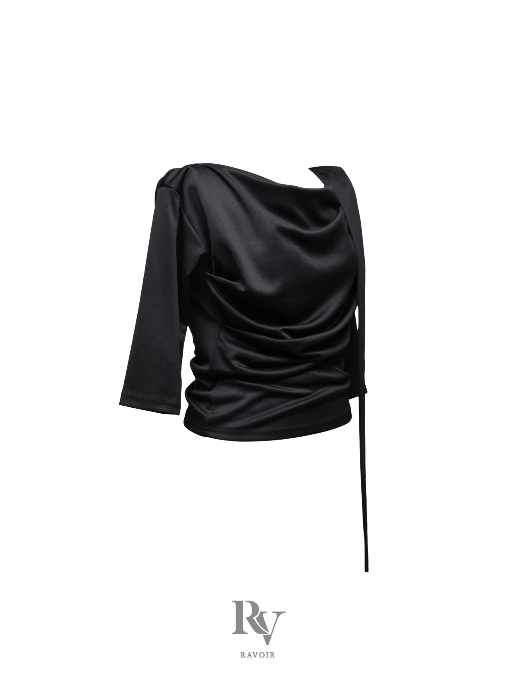 Poise scarf top (5colors)