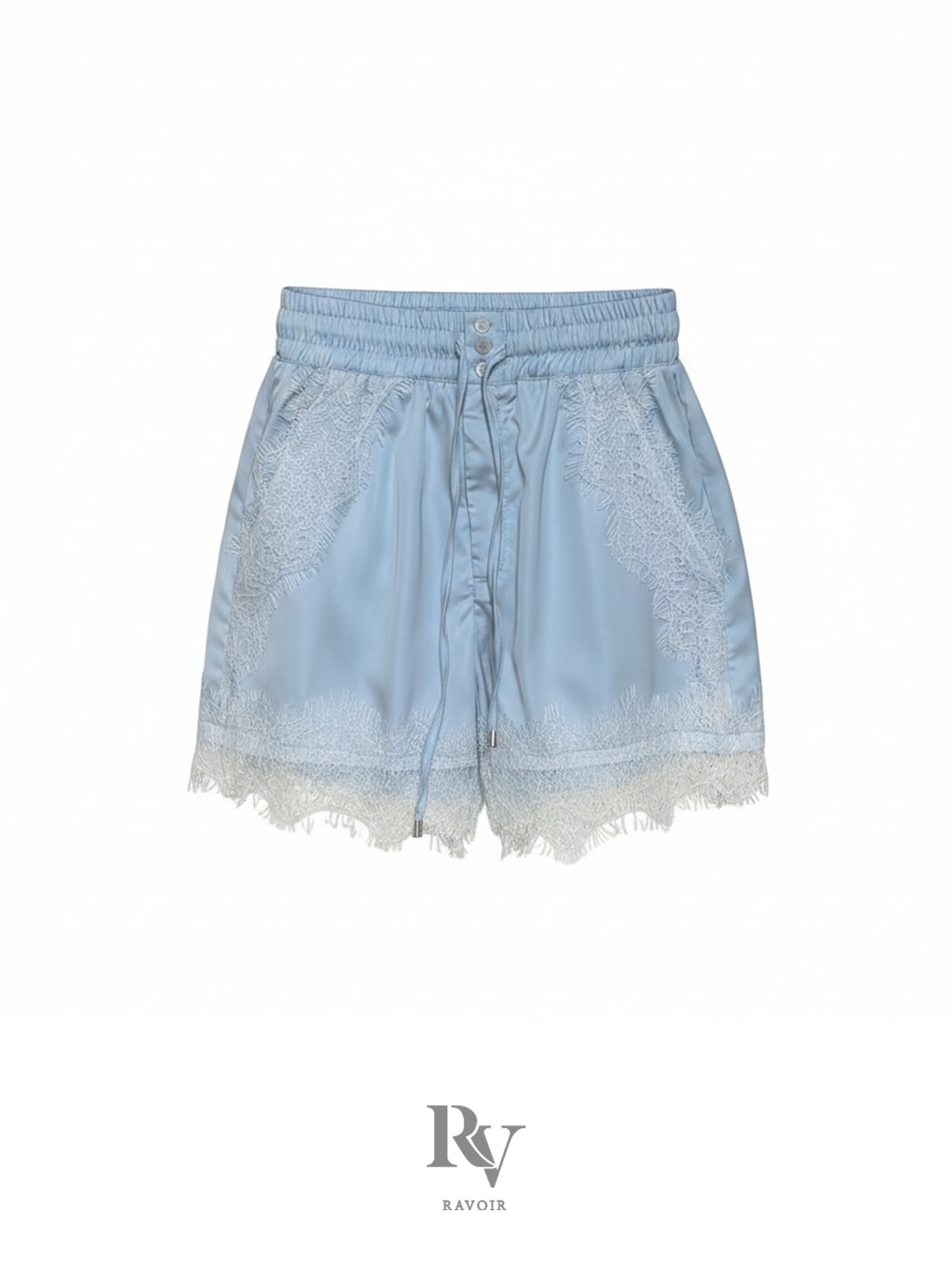 Satin lace shorts (3colors)