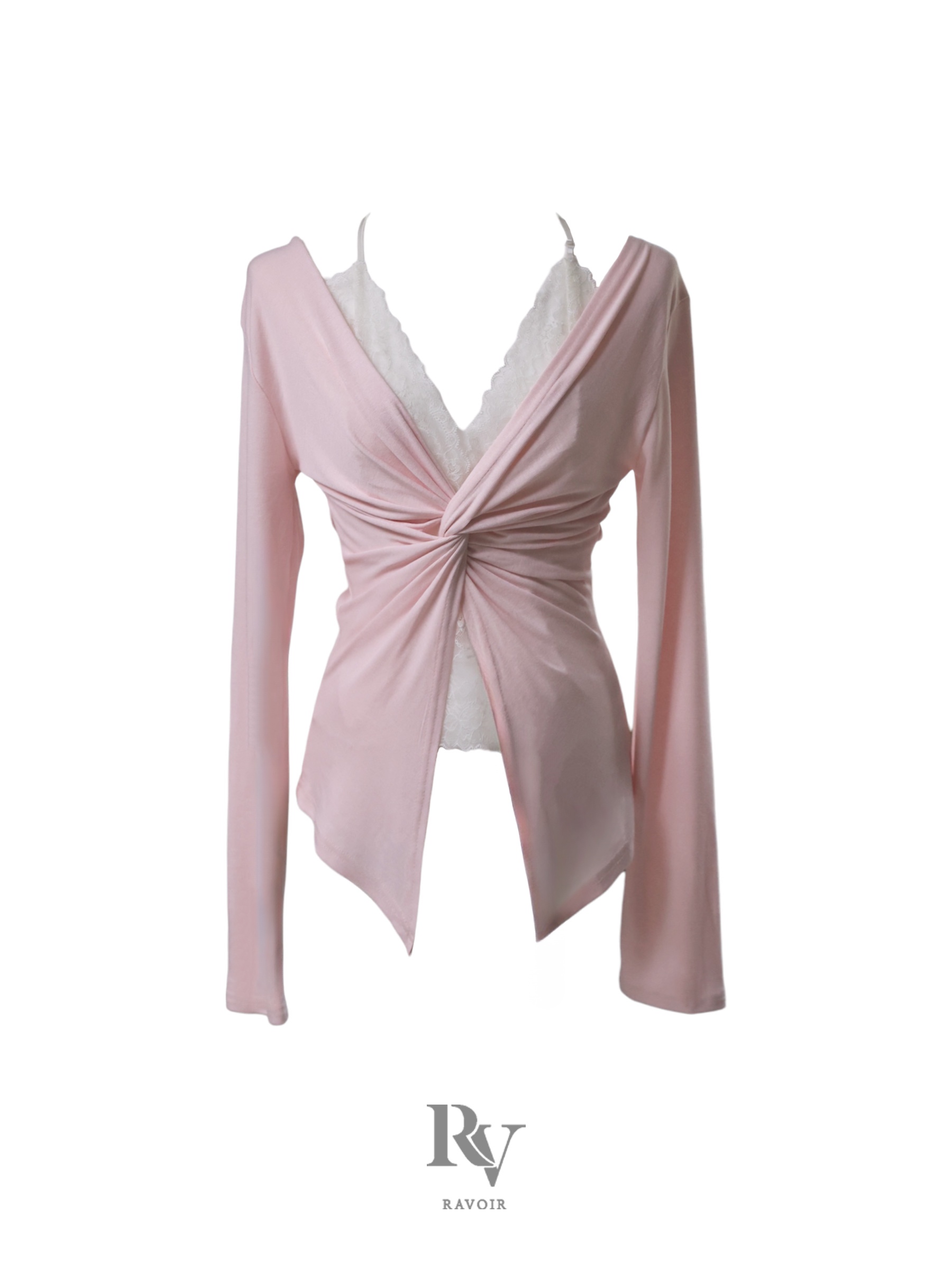Twist layered top (4colors)