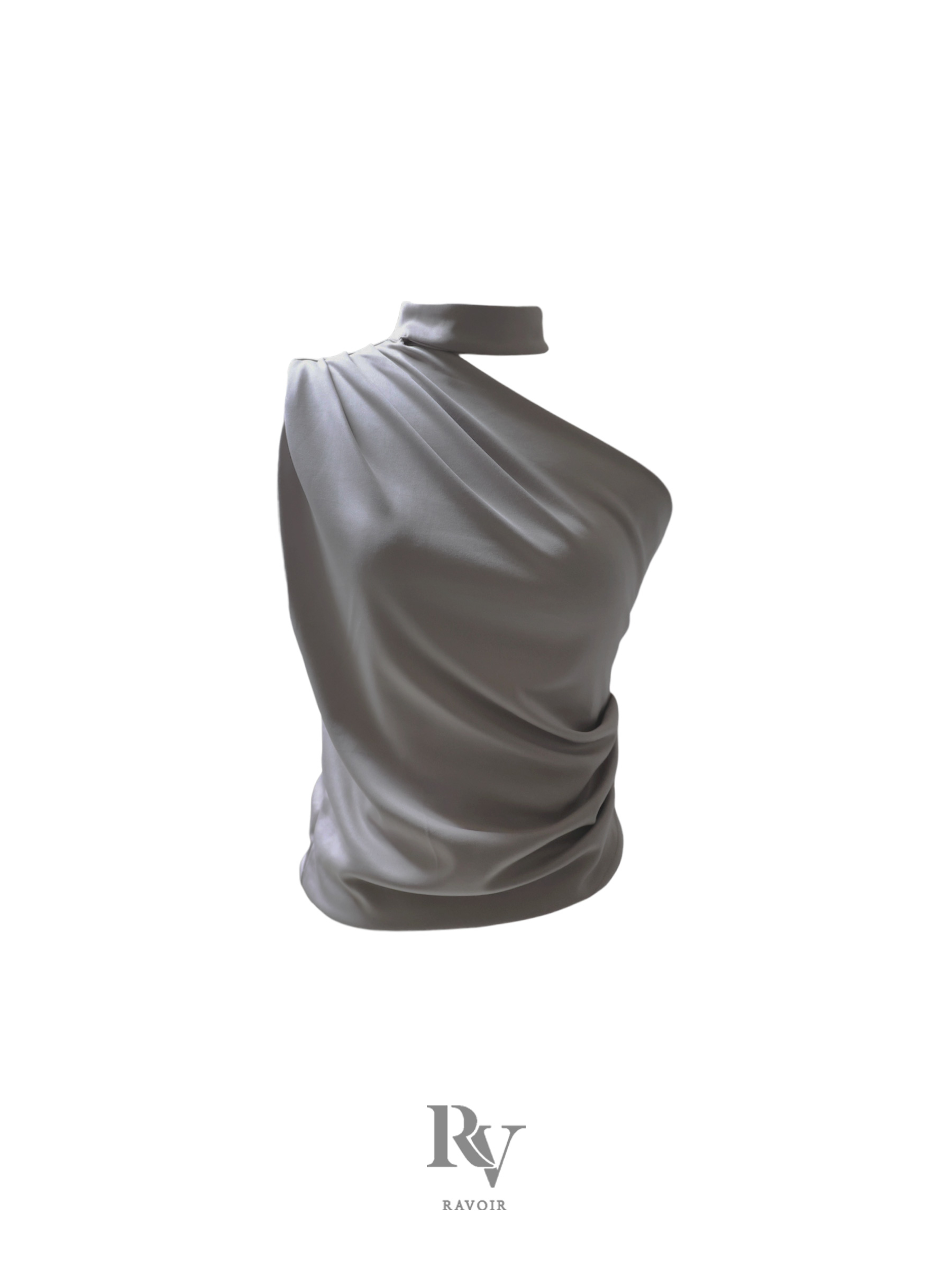 Halo drape top (2colors)