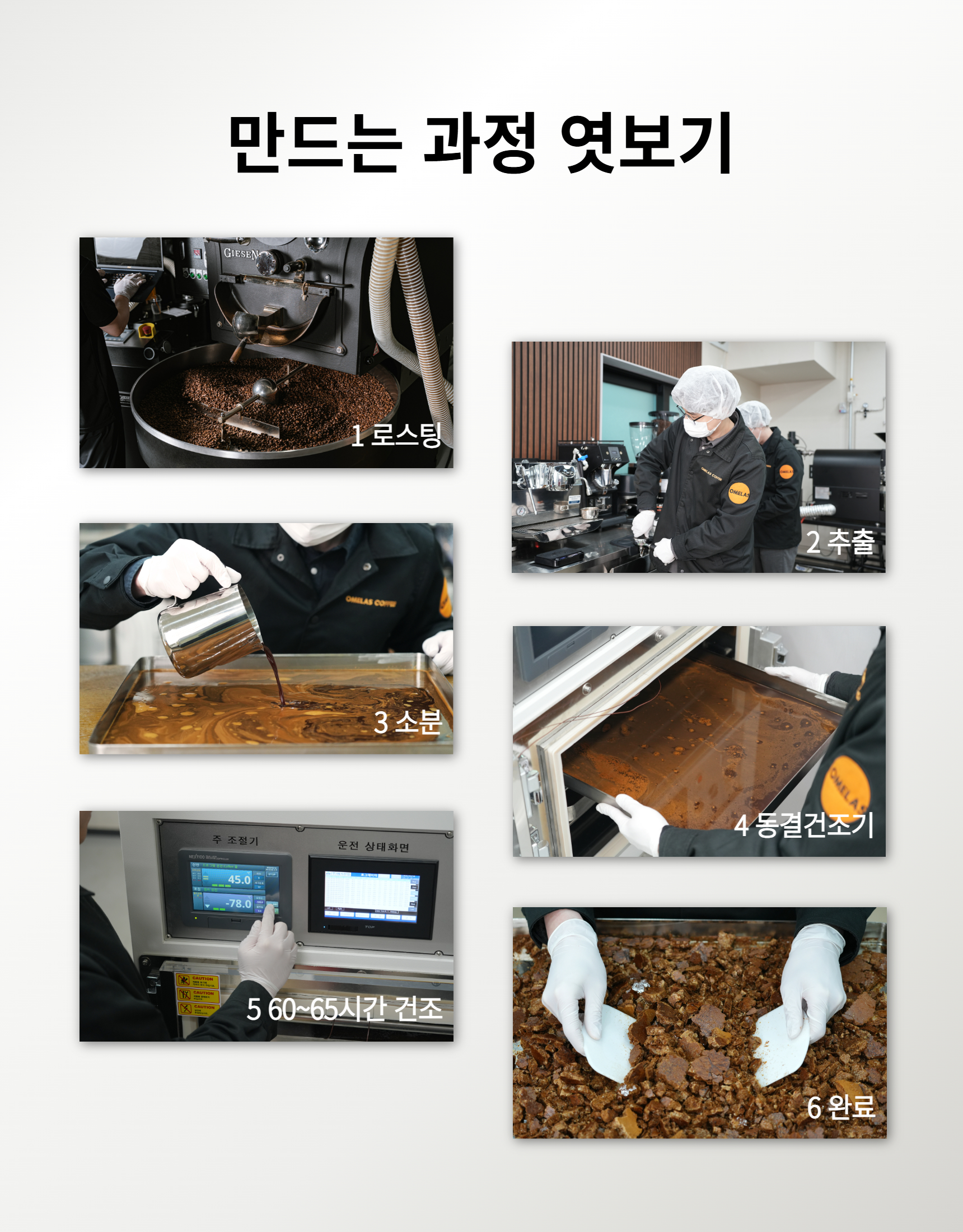 오멜라스 동결건조 에스프레소 가루 30g