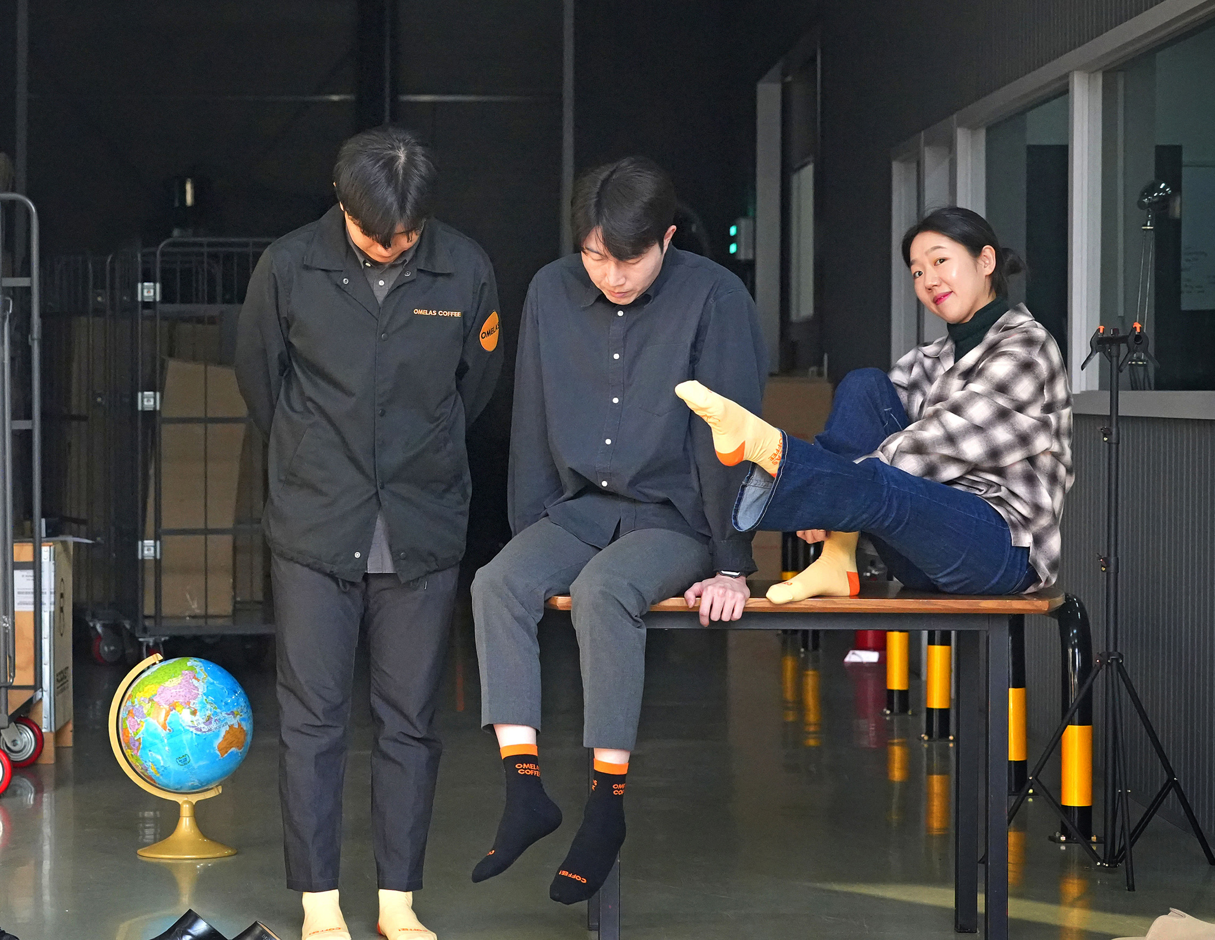 오멜라스 양말