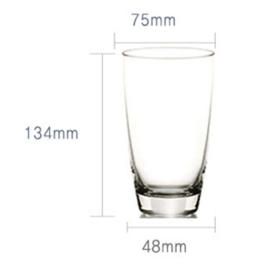 그립감 좋은 오멜라스 유리잔 글라스 355ml