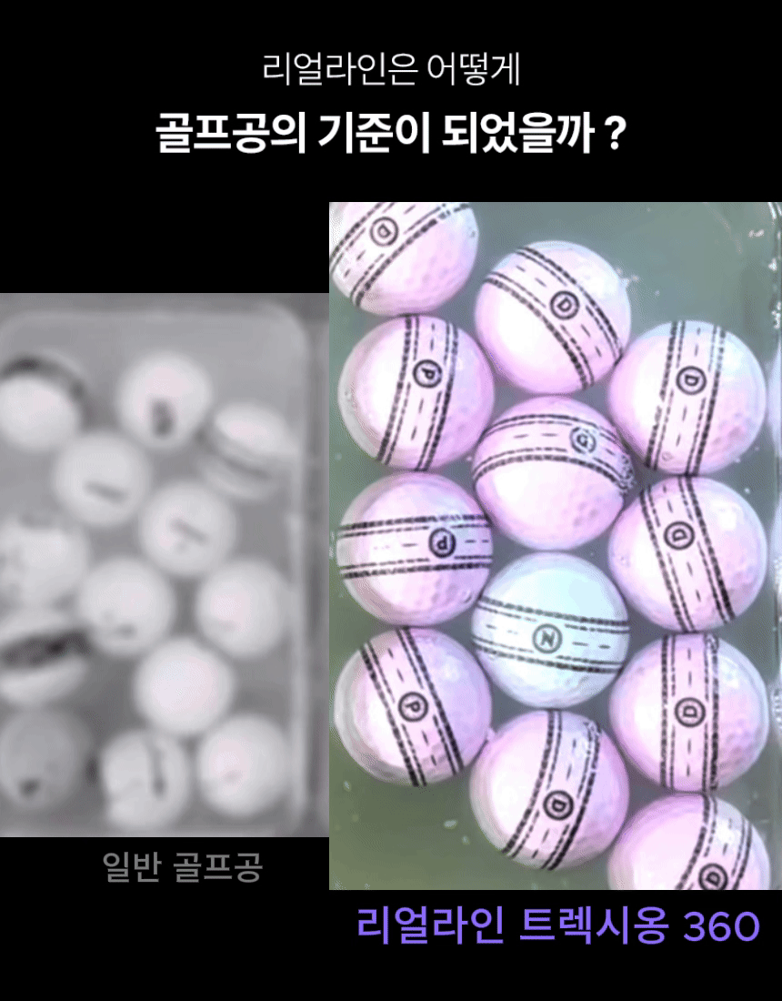 [리얼라인] [스크린겸용] 트렉시옹 360 _ 초고반발 비거리 밸런스