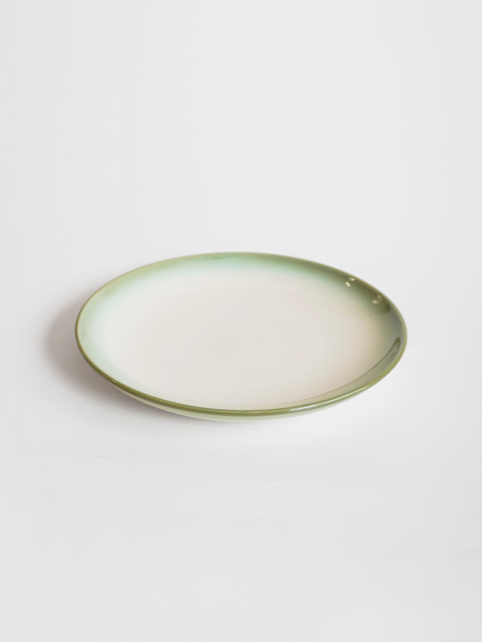 Gradient Dinner Plate - Green