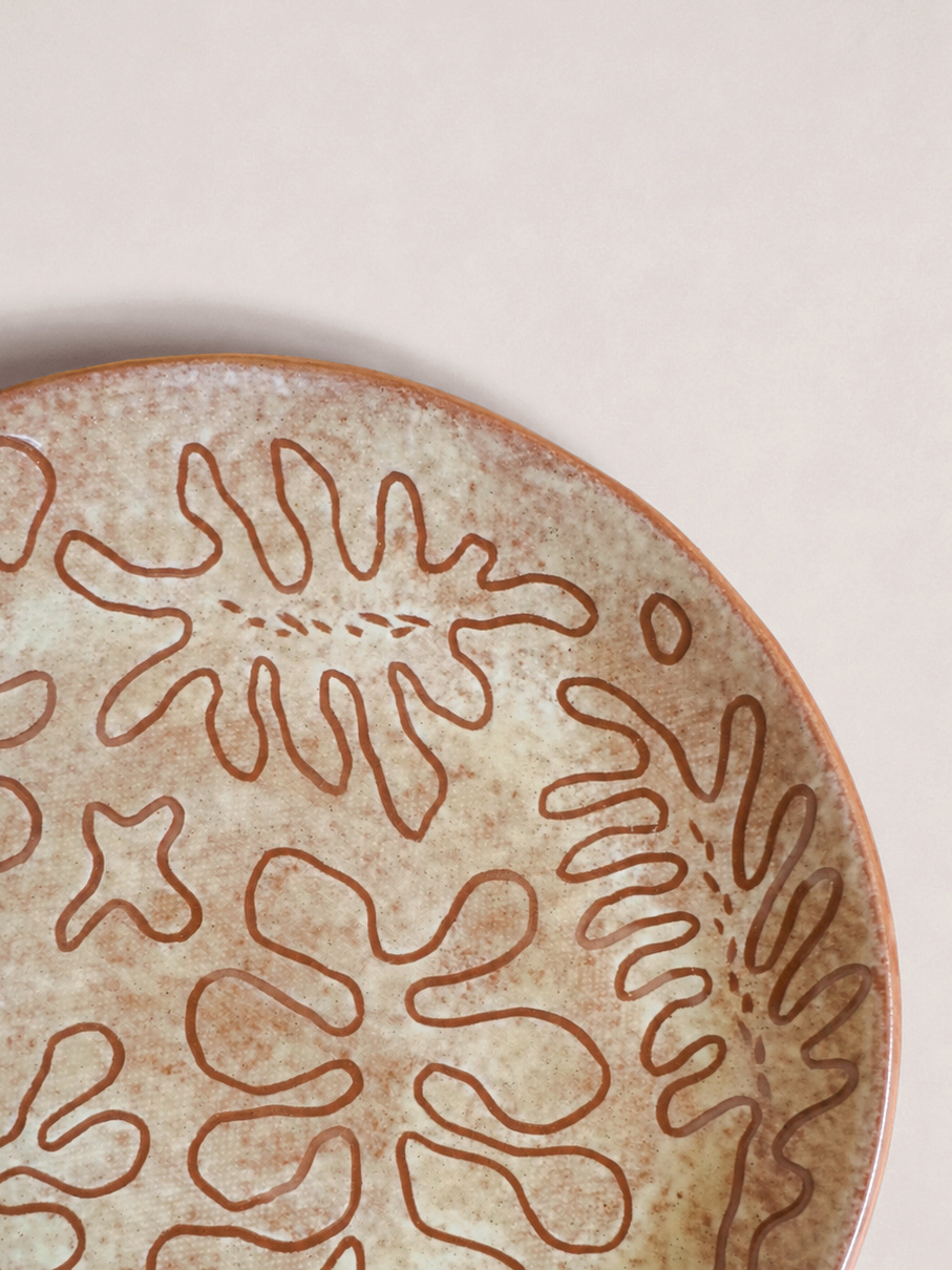 Lica Plate - Garden