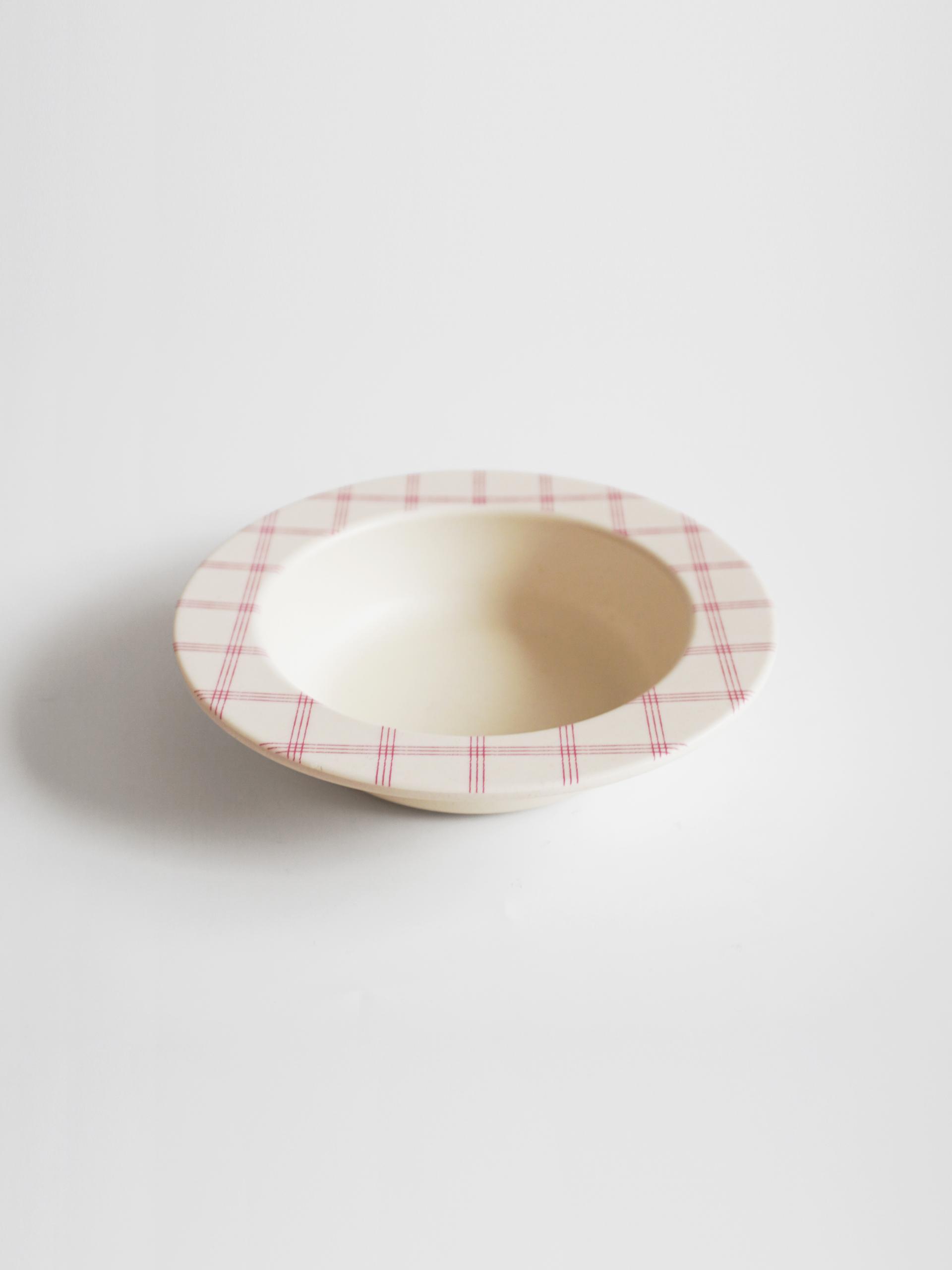 Pink Pattern Picnic Bowl