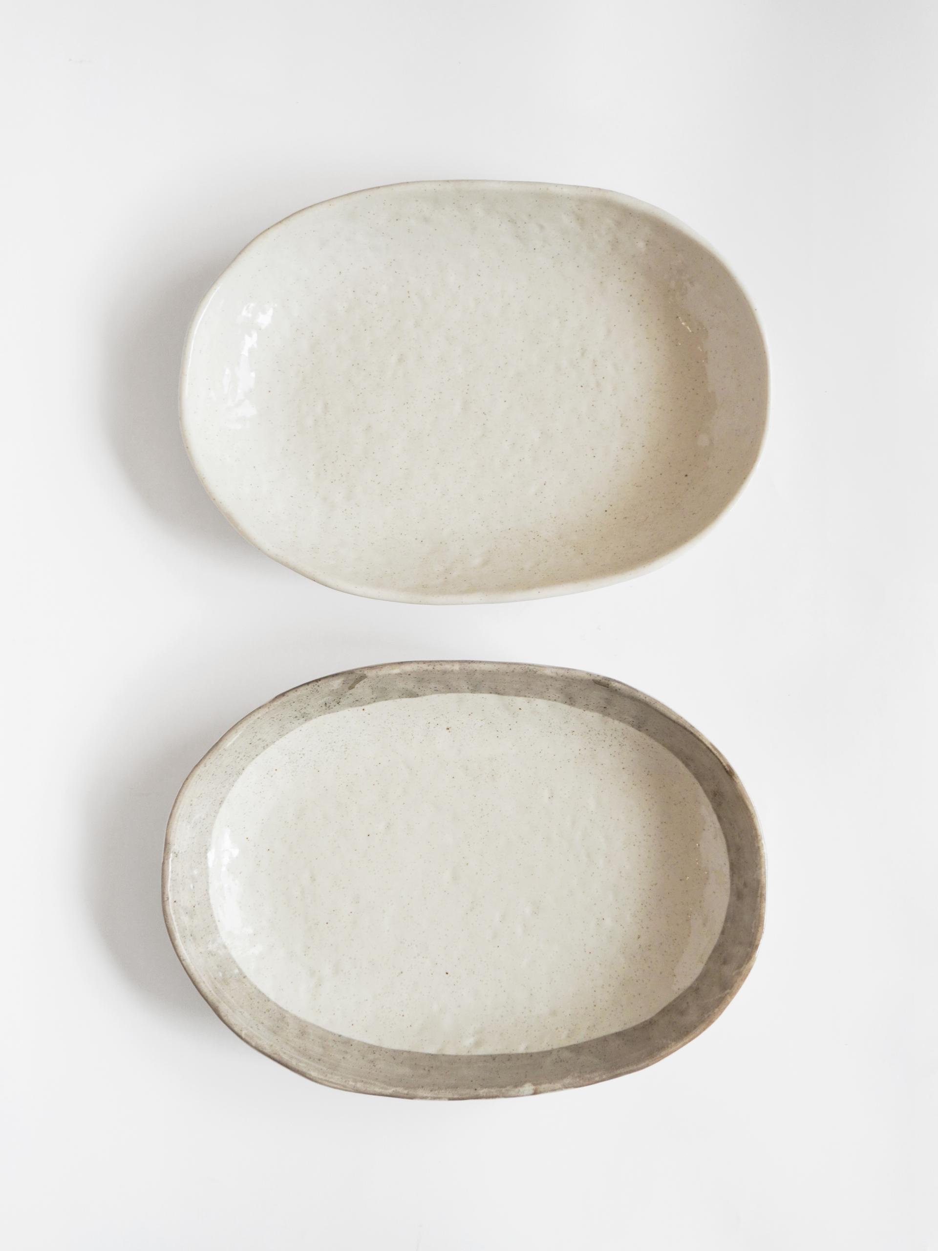 Clay Oval Plate (2 Type)
