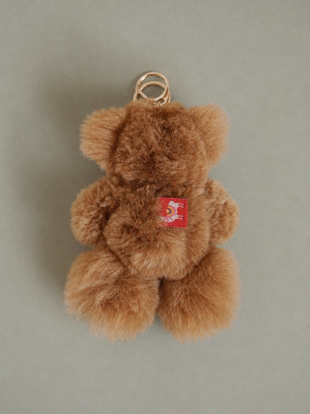 Alpaca Teddy Bear Keyring No.7